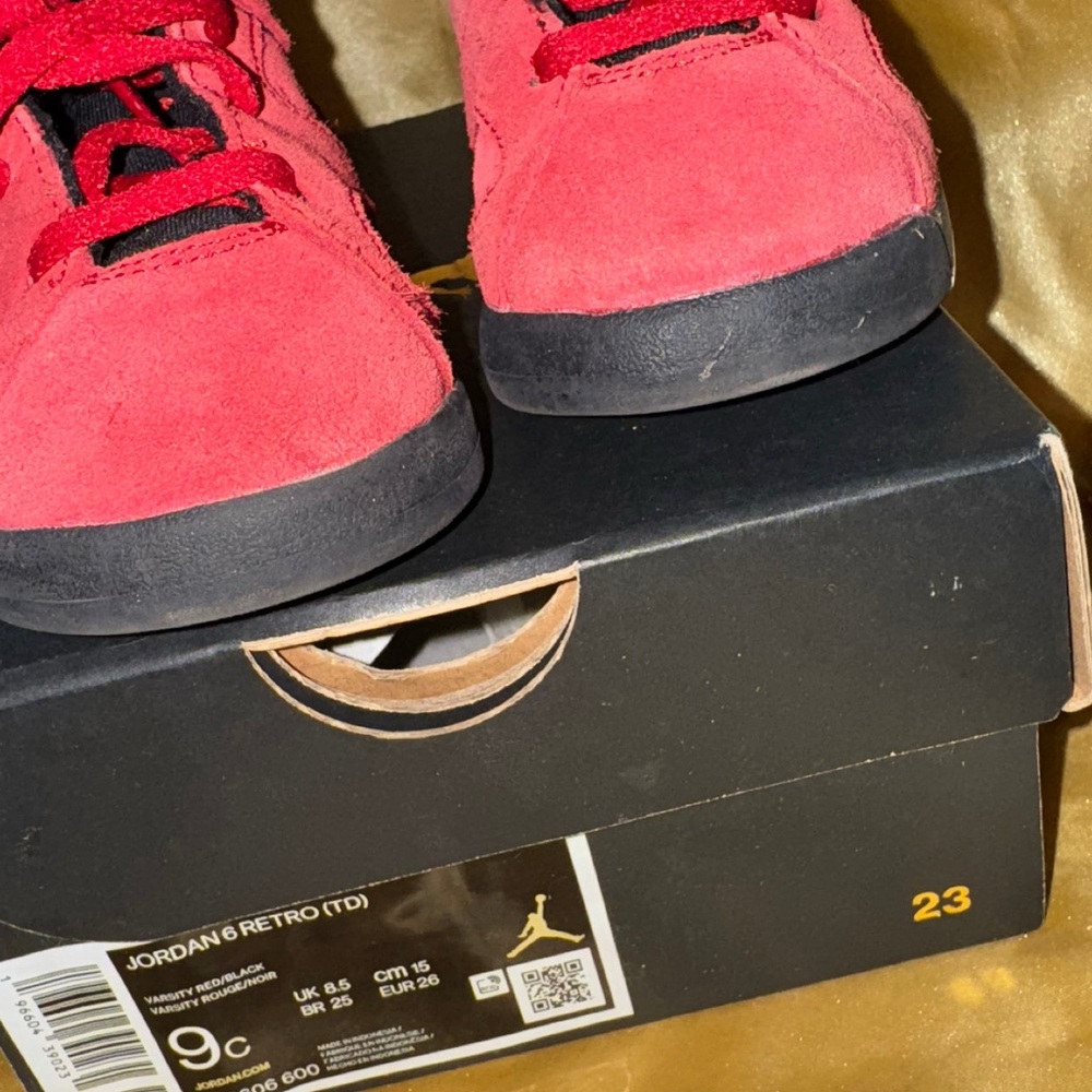 Jordan Retro Red Sneakers